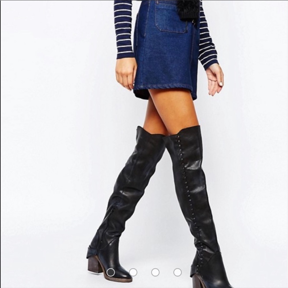 Free people thigh highs 9